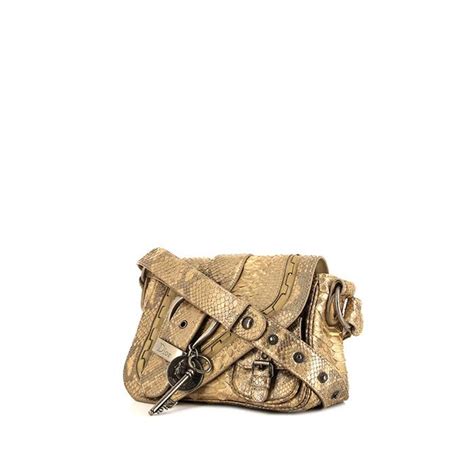 dior gaucho bag python|Dior Gaucho Handbag 377905 .